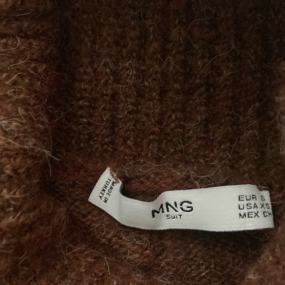 MNG Brown Cowl Neck Sweater - Picture 4 of 4